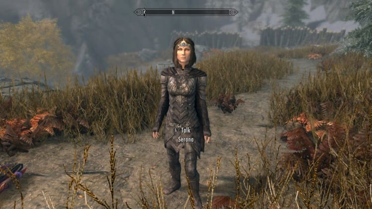 In Skyrim Where Does Serana Go When Dismissed