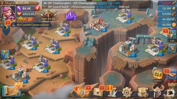 How Many Infirmaries Lords Mobile