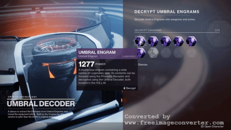 How Decode Umbral Engram