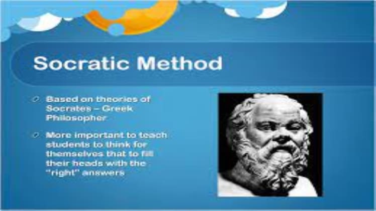 Which Best Describes The Socratic Method