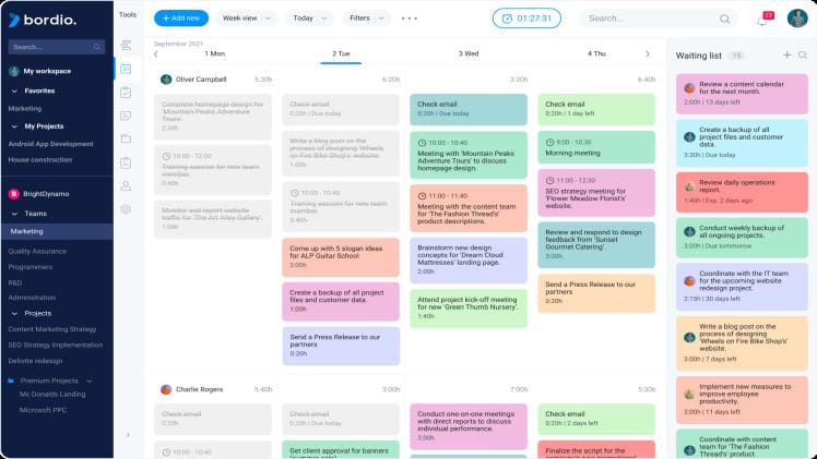Bordio, streamlining teamwork and tasks effortlessly.